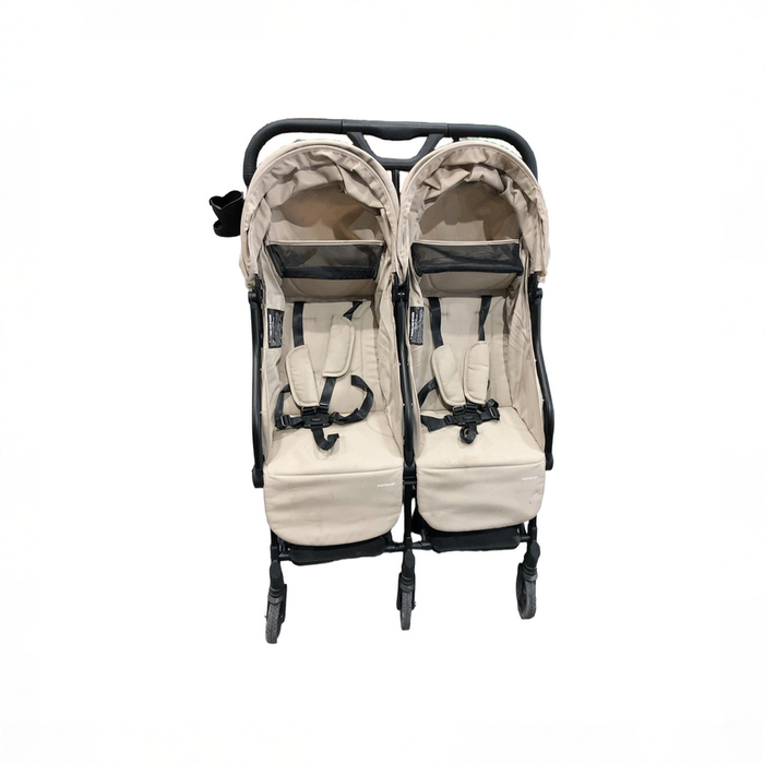 Shop Mompush Lithe Double Stroller, 2026, Khaki at GoodBuy Gear
