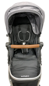 Shop Mockingbird Single to Double 2.0 Stroller, 2025, Heather grey, Silver With Penny Leather, Solid Grey at GoodBuy Gear