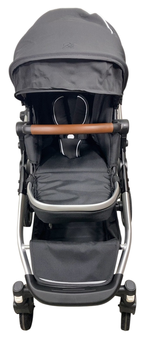 Shop Mockingbird Single to Double 2.0 Stroller, 2024, Black, Silver With Penny Leather, Watercolor Drops at GoodBuy Gear