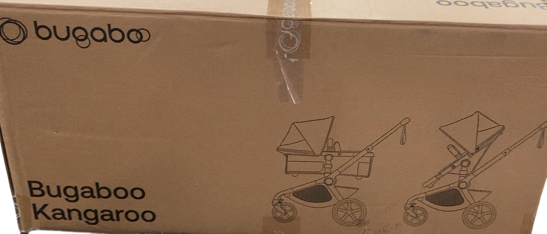 Shop Bugaboo Kangaroo Single To Double Stroller, 2024, Black, Dark Cherry, Dark Cherry at GoodBuy Gear