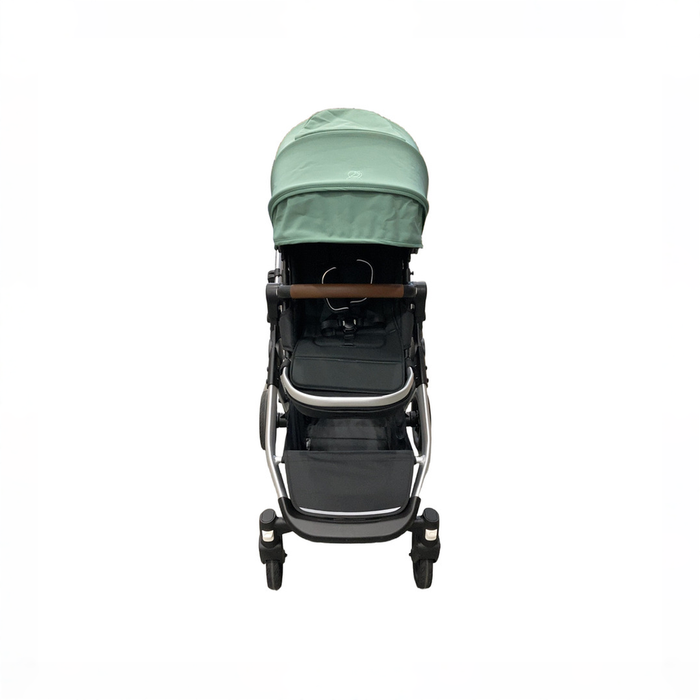 Shop DRAFT - Mockingbird Single to Double 3.0 Stroller, 2025, Sage, Silver with Penny Leather at GoodBuy Gear
