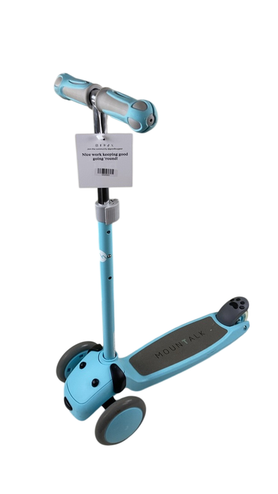 Shop Mountalk 3 Wheel Scooter, Blue at GoodBuy Gear