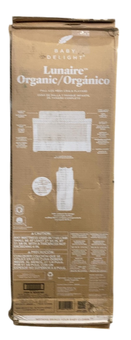 Shop Baby Delight Lunaire Full Size Mesh Crib and Playard, Organic Oat at GoodBuy Gear