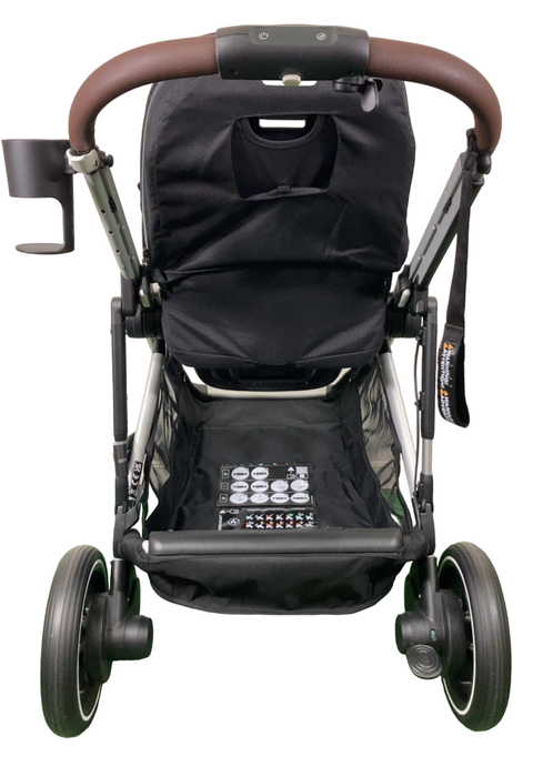 Shop Cybex e-Gazelle S Stroller, 2024, Black, Moon Black at GoodBuy Gear