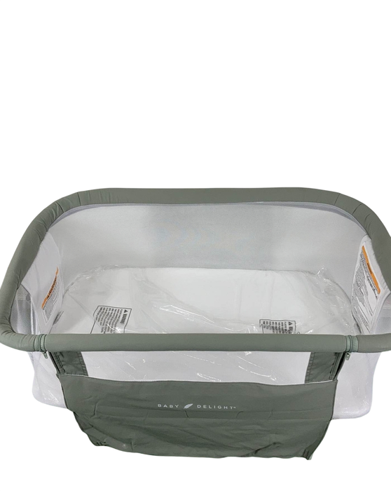 Shop Baby Delight Beside Me Dreamer Bassinet & Bedside Sleeper, Organic Sage at GoodBuy Gear