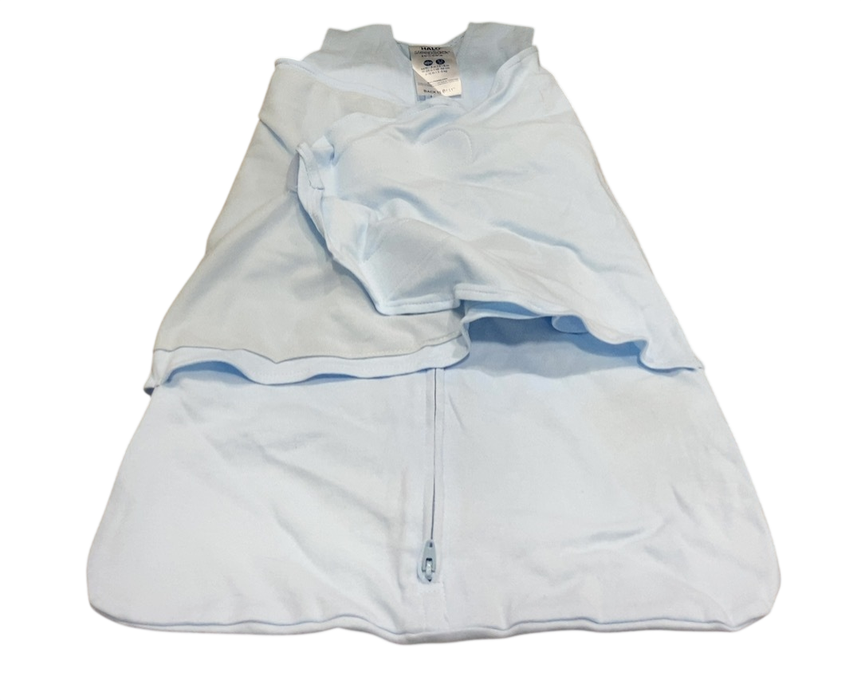 Shop Halo SleepSack Swaddle, Baby Blue, Newborn at GoodBuy Gear