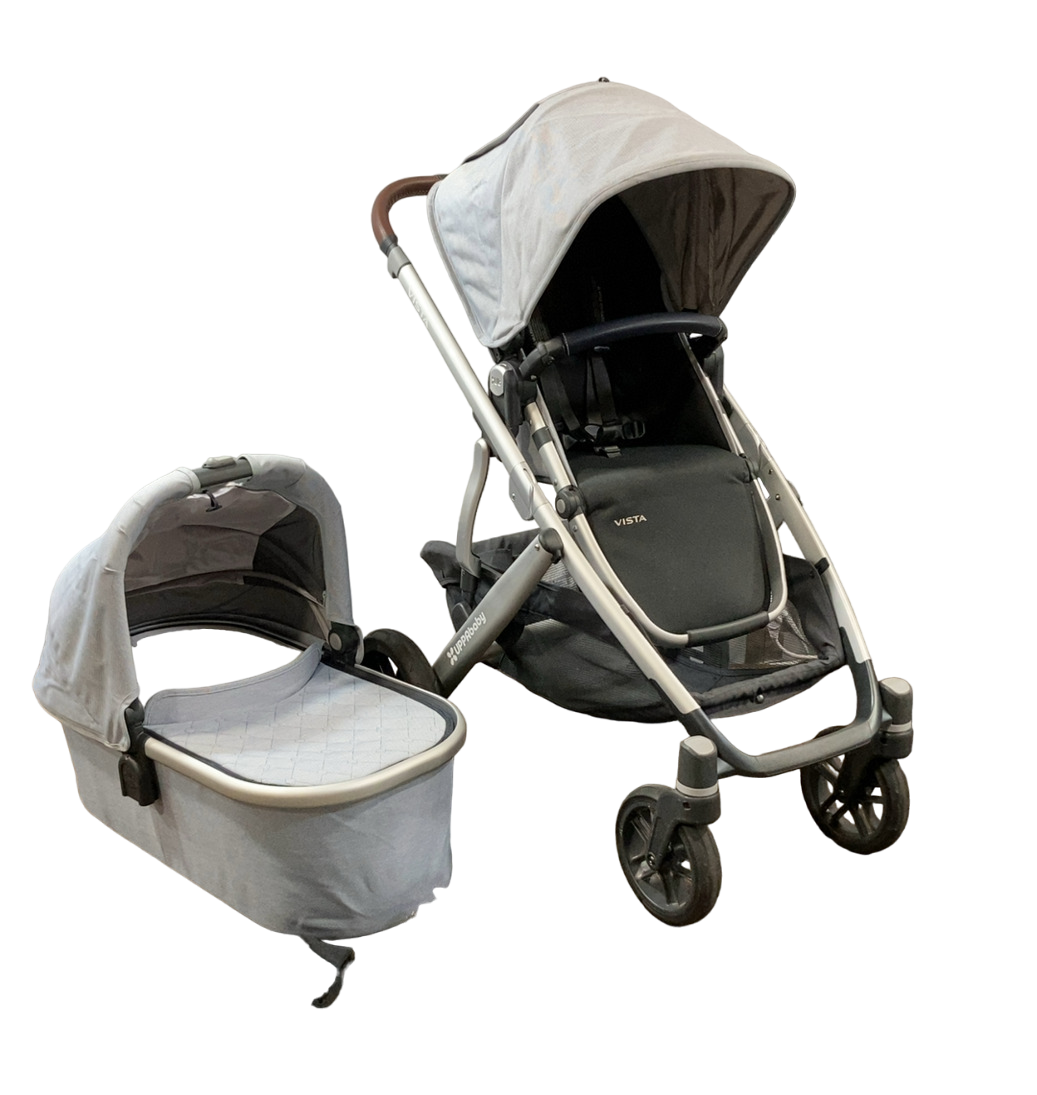 UPPAbaby VISTA Stroller, 2018, William (Chambray Oxford)