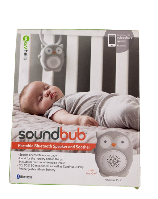 used Wavhello Soundbub Bluetooth Speaker & Soother