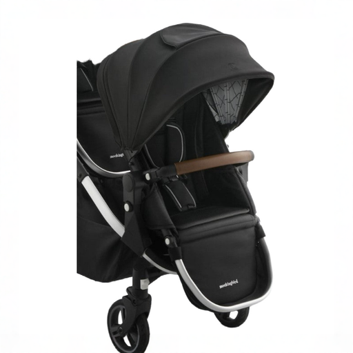 Shop Mockingbird 2nd Seat Kit 3.0, Black Windowpane, Silver with Penny Leather at GoodBuy Gear