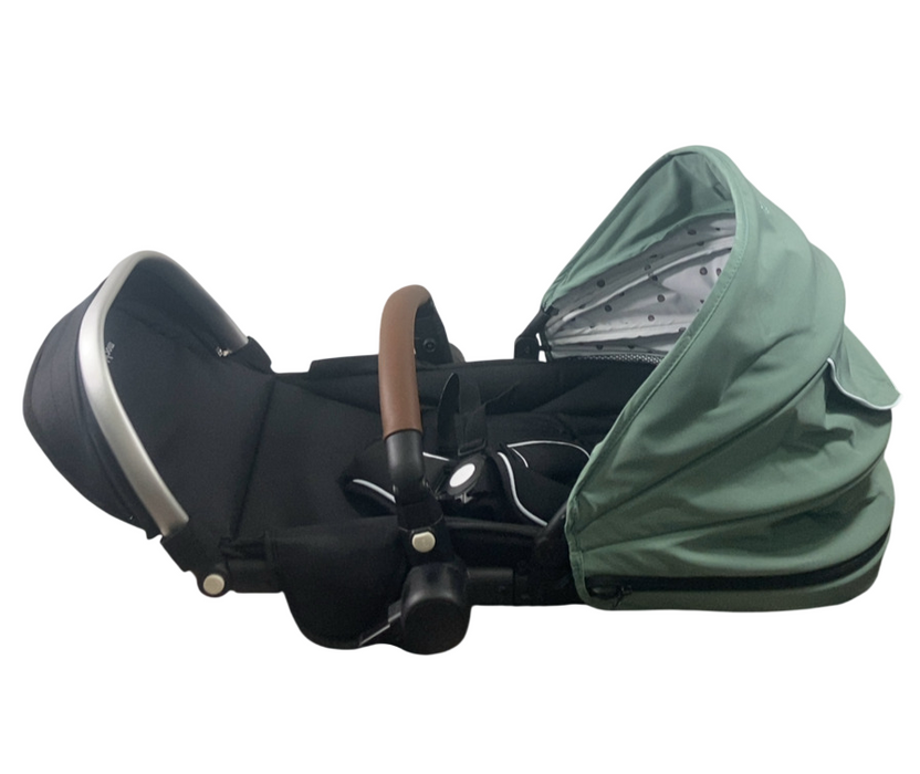 Shop Mockingbird 2nd Seat Kit 2.0, Sage, Silver With Penny Leather, Watercolor Drops at GoodBuy Gear