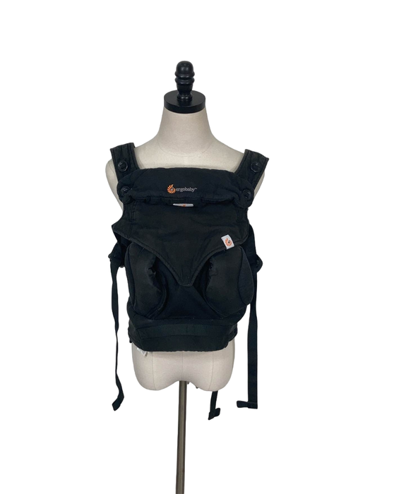 Ergobaby Four Position 360 Baby Carrier, Pure Black