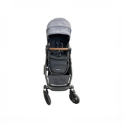 Shop DRAFT - Mockingbird Single to Double 2.0 Stroller, 2025, Black With Penny Leather, Heather grey, Solid Grey at GoodBuy Gear