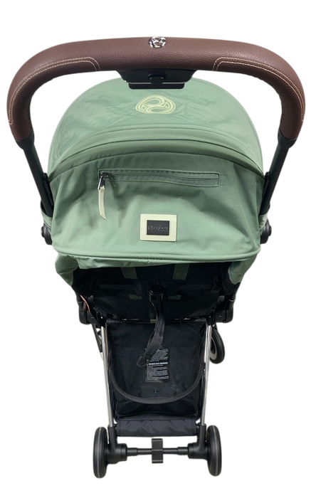 Shop Cybex Coya Stroller, 2023, Leaf Green, Chrome at GoodBuy Gear