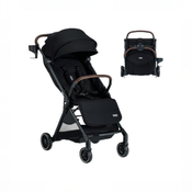 Shop Britax Juniper Compact On-The-Go Stroller, 2025, Raven Black at GoodBuy Gear