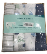 Shop Aden + Anais Cotton Muslin Swaddle, 4pk, Time to Dream at GoodBuy Gear