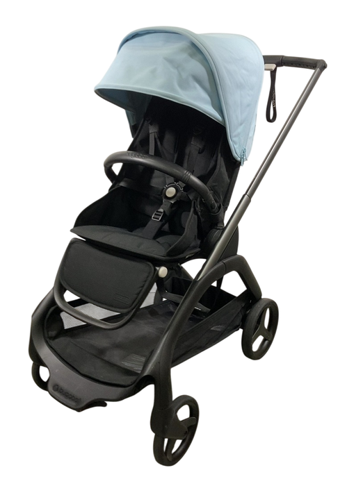 Shop Bugaboo Dragonfly Stroller, 2023, Graphite, Midnight Black, Skyline Blue at GoodBuy Gear