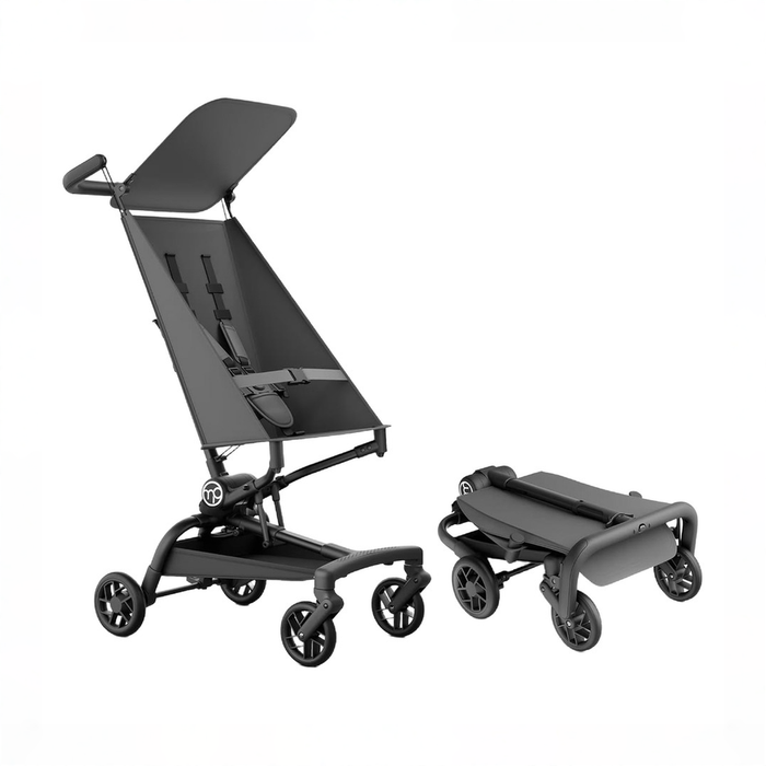 Shop Mompush Jeto Lightweight Travel Stroller, 2025, Grey at GoodBuy Gear