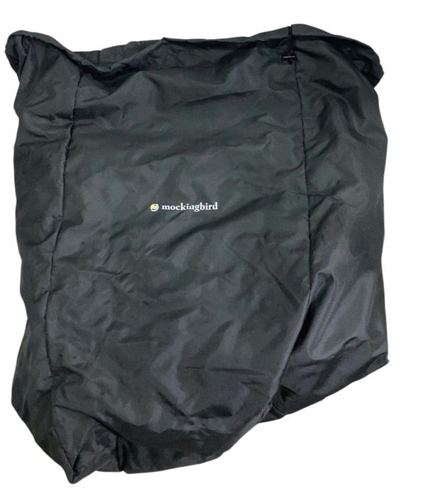 Shop Mockingbird Single to Double 2.0 Stroller, 2024, Black, Silver With Penny Leather, Watercolor Drops at GoodBuy Gear