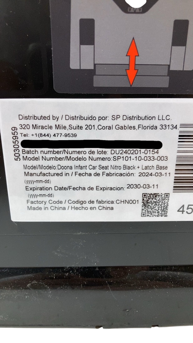 Shop Doona Infant Car Seat & Stroller Combo, 2024, Nitro black at GoodBuy Gear