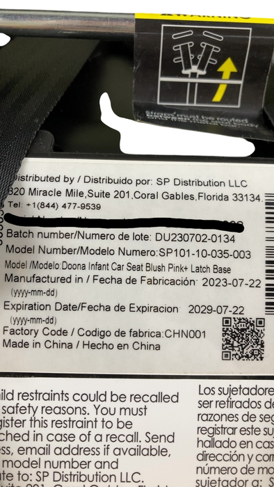 Shop Doona Infant Car Seat & Stroller Combo, 2023, Blush Pink at GoodBuy Gear