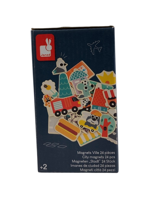 Shop Janod 24 Piece Wooden Magnet Set, City at GoodBuy Gear