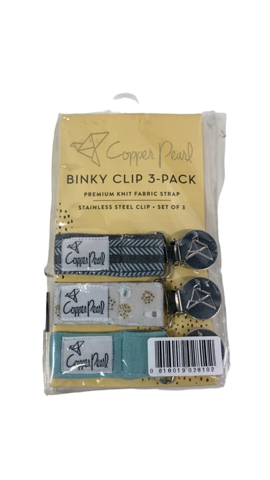 Shop Copper Pearl Binky Clip Set 3-pack, Chip at GoodBuy Gear