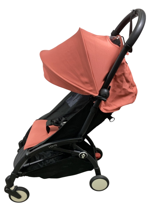 Shop Stokke YOYO3 Complete Stroller, Black, 2024, Ginger at GoodBuy Gear