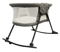 Shop Baby Delight Go With Me Slumber Deluxe Portable Rocking Bassinet, Charcoal Tweed at GoodBuy Gear
