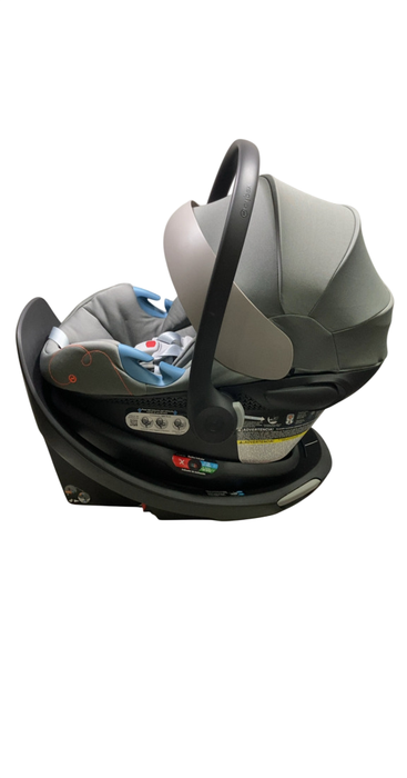 Shop Cybex Aton G Swivel SensorSafe Rotating Infant Car Seat, 2023, Lava Grey at GoodBuy Gear