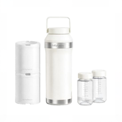Shop Baby Brezza All Day Portable Breastmilk Cooler, White at GoodBuy Gear