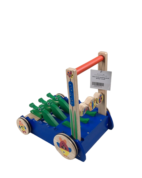 used Melissa & Doug Chomp and Clack Alligator Push Toy