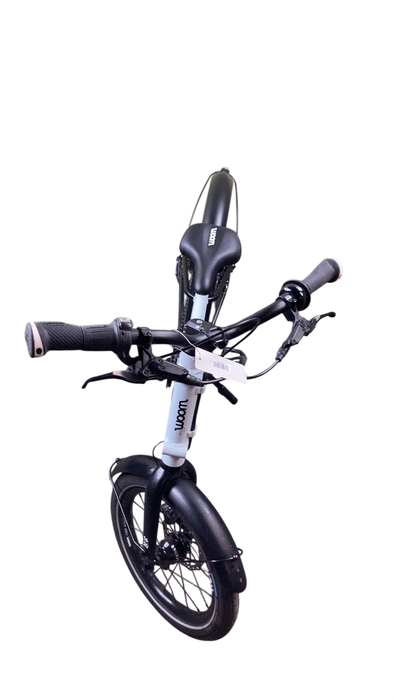 Shop Woom NOW 4 Bike, Ice Blue/Carbon Black at GoodBuy Gear