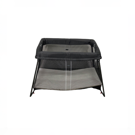 Shop BabyBjorn Travel Crib Light Bundle with Fitted Sheet, Black at GoodBuy Gear