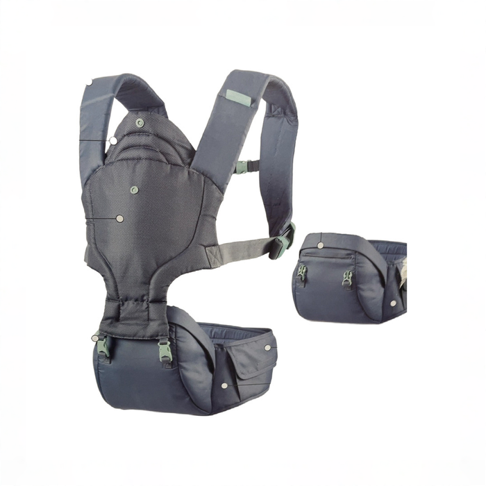 Shop Infantino Hip Rider Plus 5-in-1 Carrier, Grey HIDDEN REQ 7/17 JL at GoodBuy Gear