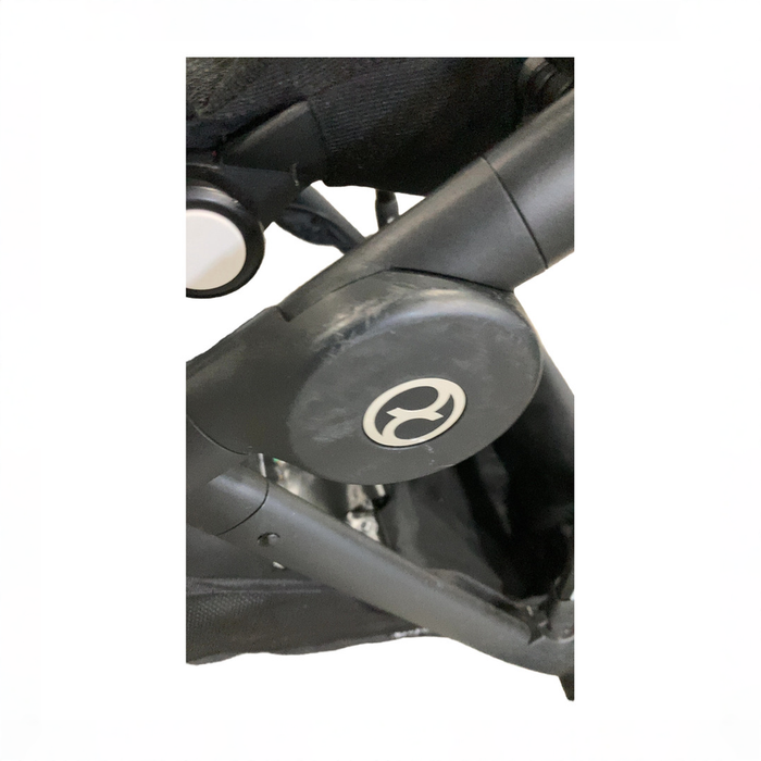 Shop Cybex Gazelle S Modular Stroller, 2025, Black Frame, Moon Black at GoodBuy Gear