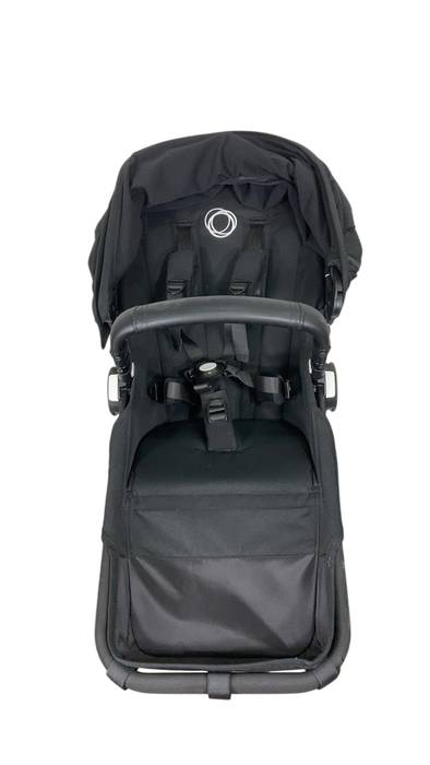 Shop Bugaboo Donkey 5 Duo Extension Set, 2024, Black, Midnight Black, Midnight Black, with Canopy at GoodBuy Gear