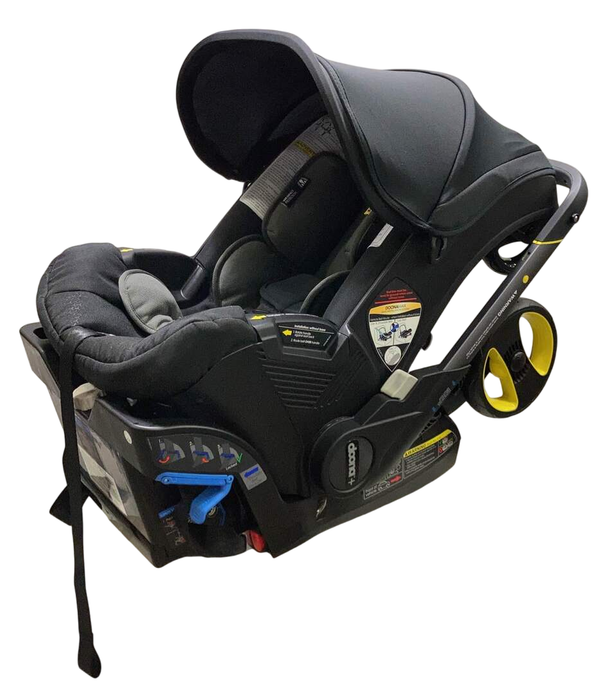 used Doona Infant Car Seat & Stroller Combo, Nitro Black, 2023