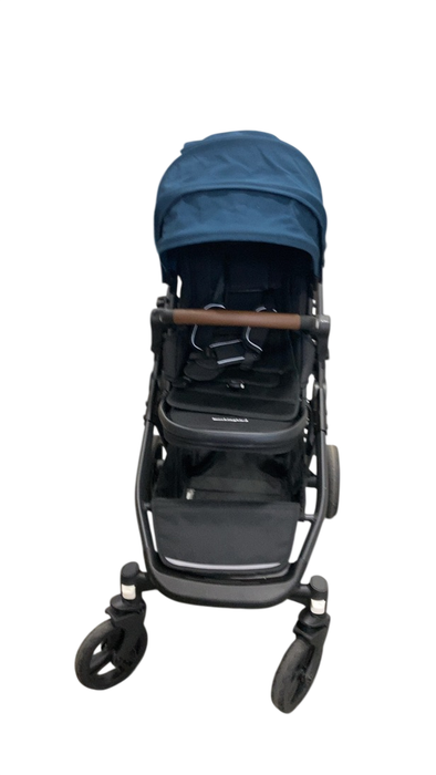 Shop Mockingbird Single to Double 3.0 Stroller, 2025, Sea, Charcoal with Penny Leather at GoodBuy Gear