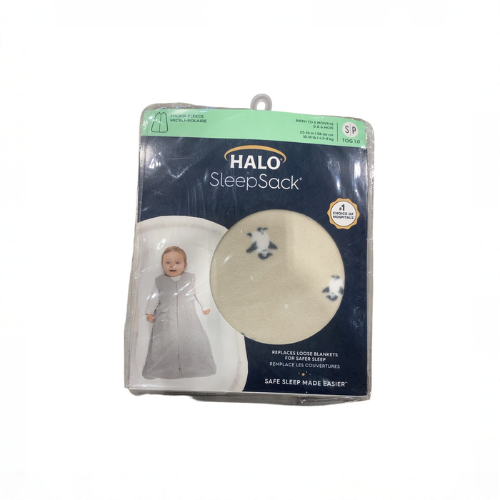 Shop Halo Micro-Fleece SleepSack, Penguin Pals, Small at GoodBuy Gear
