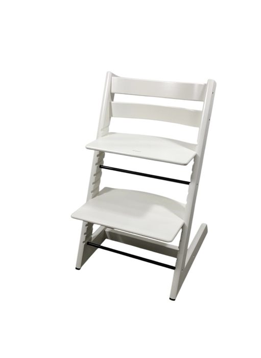 Shop Stokke Tripp Trapp High Chair and Newborn Set Bundle, White at GoodBuy Gear