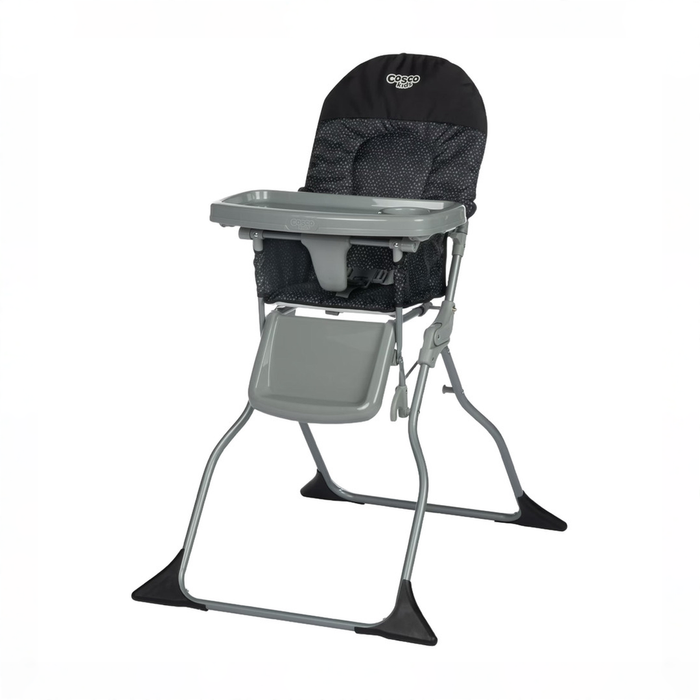 Shop Cosco Kids Simple Fold Highchair, Noir Dot at GoodBuy Gear