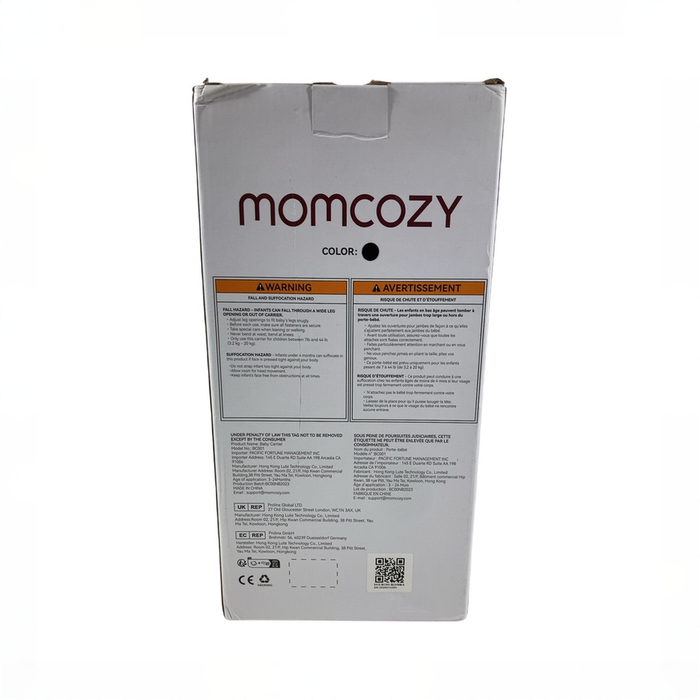 Shop Momcozy 3-in-1 PureHug Baby Carrier (Model BC001), Black, Cotton at GoodBuy Gear