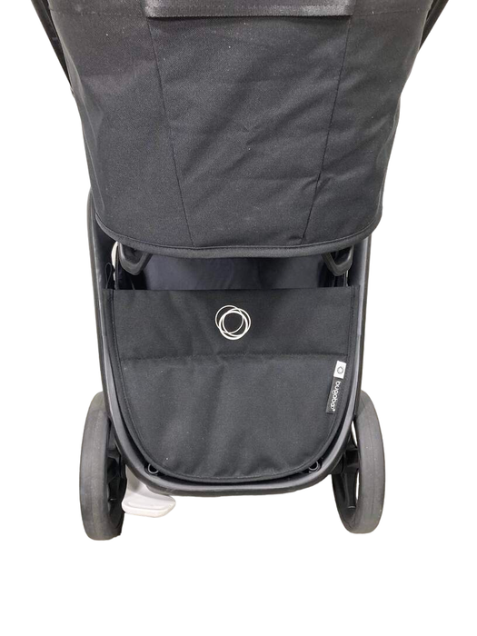 Bugaboo Dragonfly Stroller Frame with Bassinet, Misty White, Black, Black, 2023