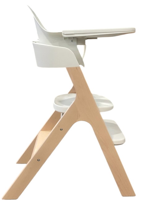 Shop Mockingbird High Chair, Natural Beech, White at GoodBuy Gear