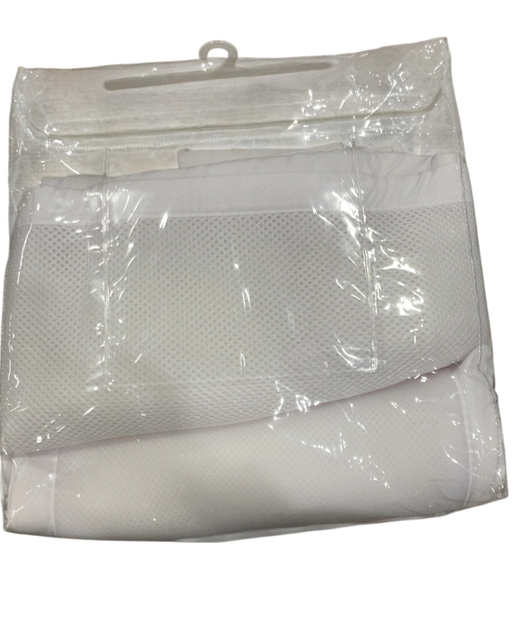 Shop Breathable Baby Mesh Crib Liner, Full Size/4 Sides, White at GoodBuy Gear