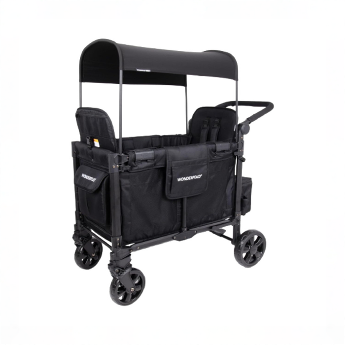 Shop Wonderfold W2 Elite Pro Stroller Wagon, 2026, Jet Black at GoodBuy Gear