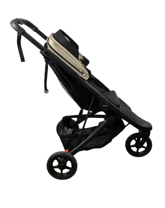 Shop Thule Spring Stroller, Black, 2024, Soft Beige at GoodBuy Gear