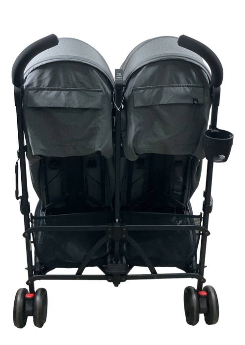 Shop UPPAbaby G-Link V2 Double Stroller, 2024, Greyson (Charcoal Melange) at GoodBuy Gear