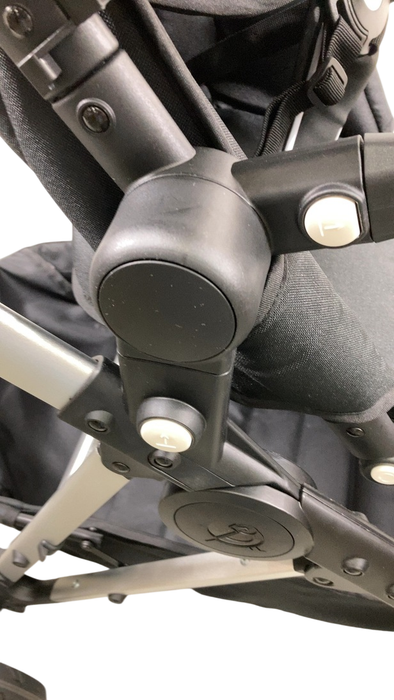 Shop Mockingbird Single to Double 2.0 Stroller, 2024, Black, Silver With Penny Leather, Windowpane at GoodBuy Gear
