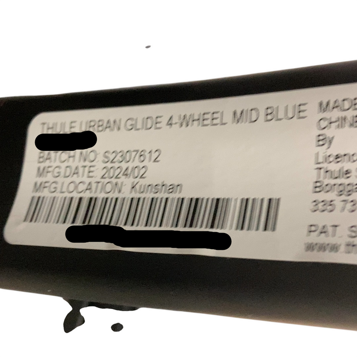 Shop Thule Urban Glide 4-Wheel Stroller, 2024, Click In Buckle, Mid Blue at GoodBuy Gear